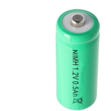 AccuCell Hochstromfähiger Lady Akku LR1, Size N NiMH Akku 500mAh mit Pluspol