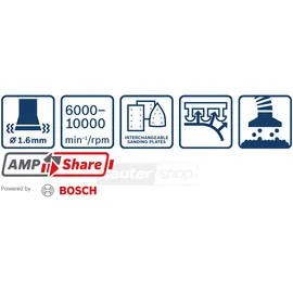 Bosch Akku-Schwingschleifer GSS 18V-13 (solo, C)