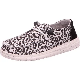 HEYDUDE Hey Dude wendy animal, schwarz/grau - 37 EU