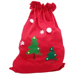 Geschenke Sack Weihnachten Filz 60x90cm Geschenkbeutel Nikolaus Weihnachtsmann Tannenbaum
