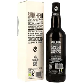 Smokehead 15 Years Old Islay Single Malt 43% vol 0,7 l Geschenkbox