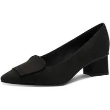 Marco Tozzi Damen Pumps weiches Feel Me Fußbett weiches Innenfutter Stilvoll, schwarz (Black), 39 EU