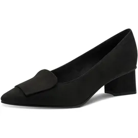 Marco Tozzi Damen Pumps weiches Feel Me Fußbett weiches Innenfutter Stilvoll, schwarz (Black), 39 EU