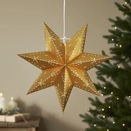 MARELIDA Papierstern 45 cm gold
