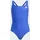 adidas V-Back Swimsuit Kids Blau 164