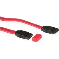 Act Serial ATA Data cable, straight, Red, 1.0m SATA-Kabel