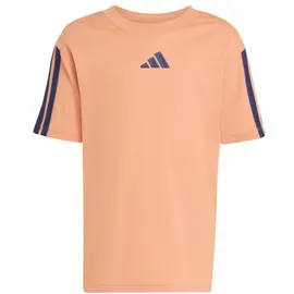 adidas Essentials Kids T-Shirt-Set Kinder - dusky orange/dark blu