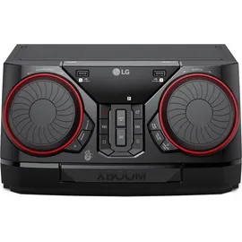 LG CK43N XBOOM, Soundsystem, 300 W, Bluetooth, USB, AUX-Eingang, Synchronisation, Partysteuerung, Equalizer, MP3-Player, leistungsstarkes Audio für Zuhause und Partys, Schwarz