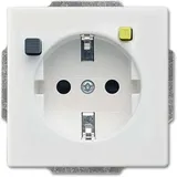 Busch-Jaeger Future Linear FI-Schukomat Steckdosen-Einsatz, schwarz matt (3120 EUCB-884