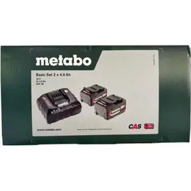 Metabo Basis-Set Li-Power 2 x 4,0 Ah + Ladegerät 685050000