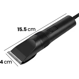 Avizar Avizar, Hundeschermaschine 12W mit variabler Schnittlänge, Schwarz - Schwarz