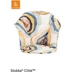 Stokke® CLIKKTM Sitzkissen Organic Cotton mit schmutzabweisender Beschichtung, mehrfarbig