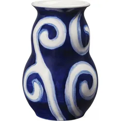 Tulle Vase 13 cm blau