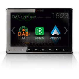 Zenec Z-N875 1-Din Autoradio, Multimediasystem mit 9“/22,9 cm Touchscreen, Mediencenter mit DAB+, Apple CarPlay, Android Auto, für PKWs und Reisemobile