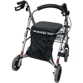 Sundo-Homecare Einkaufsnetz Rollatornetz mit Innenfutter schwarz