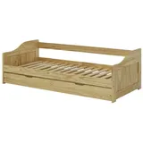 SIT Möbel Bett 90 x 200 cm Braun