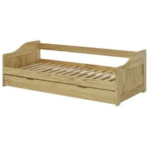 SIT Möbel Bett 90 x 200 cm Braun