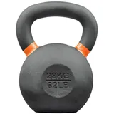 METIS Profi Gusseisen-Kettlebell [4 kg - 40 kg] | Professionelle Fitnessausrüstung - Strapazierfähige Hantel | Krafttraining/Funktionelles Training | Einzeln oder als gesamtes Set verkauft (28kg)