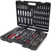 KS Tools CHROMEplus Steckschlüssel-Satz 1/4 + 3/8 + 1/2 195-tlg.