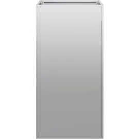 vidaXL Pflanzkübel 40 x 40 x 80 cm Verzinkter Stahl