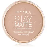 Rimmel London Stay Matte Pressed Powder silky beige