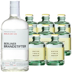 Berliner Brandstifter Gin & 8 x Match Indian Tonic Set