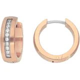Titania Creolen perfect elegance rosa 375