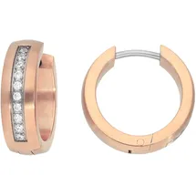Titania Creolen perfect elegance rosa 375