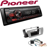 Pioneer 1-DIN Autoradio USB AUX Android für Seat Ibiza IV Ibiza IV ST dublingrey