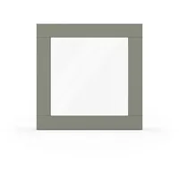 Fenster Zementgrau RAL 7033, Holzfenster, Classic IV 68, 510 x 510 mm, einteilig, festverglast, individuell konfigurieren