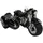 Krebs Glas Lauscha Weihnachtsornament Motorrad 1-tlg. 8cm