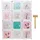 Intirilife Steckregal mit 12 Türen (47 x 47 x 145.50 cm, Kinder - Jugendzimmer, Kindermöbel, Kinderkleiderschränke