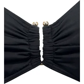 LASCANA Bikini-Top Damen Schwarz 42 Cup F