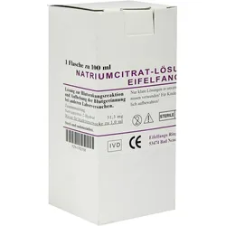 Natriumcitrat-lösung 3,13% Eifelfango 100 ml