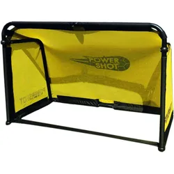 Fußballtor aus Aluminium 1,4 x 1 m FALTBAR schwarz|gelb No Size