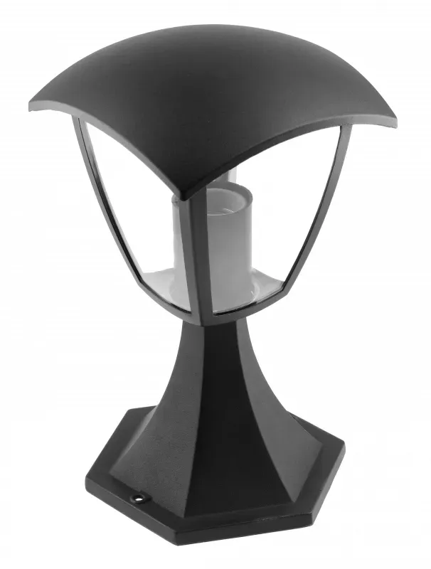 GTV Gartenleuchte Marina-PS,E27 20W 30 cm - schwarz (ohne Leuchtmittel)