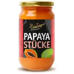 BioTropic Papayastücke in Ananassaft bio