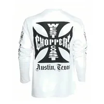 West Coast Choppers Sweatshirt Weiß M