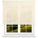 Wellhome Lichtdurchlässiger Rollo 150 x 175 cm Beige