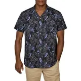 Riverso Hawaiihemd Regular Fit floral Schwarz L