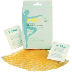 X-EPIL Kaltwachs Enthaarungsstreifen 12 Stück