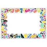 cover-your-desk.de Schreibtischunterlage "Bunte Zahlen" in Bunt (L)60 x (B)40 | Gr.: onesize