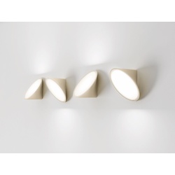 Moderne einflammige LED-Wand-/Deckenleuchte Orchid Axo Light - Sand