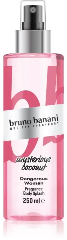 Bruno Banani Dangerous Woman Mysterious Coconut erfrischendes Bodyspray für Damen 250 ml