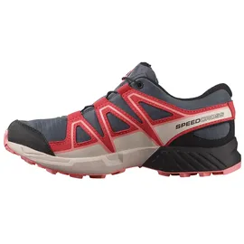 Salomon Speedcross WP J Kinder Grau / Rosa / Rot 39
