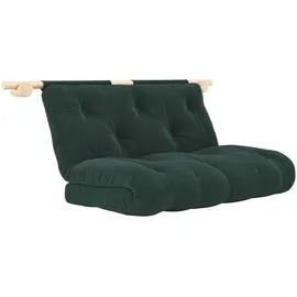 Karup Schlafcouch Polyester 2-Sitzer Grün