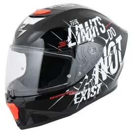 Scorpion EXO-JNR Air Boum Integralhelm Schwarz - schwarz-weiß - S