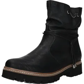 Rieker Damen Ankle Boots Z5770, Frauen Stiefeletten,flach,Stiefel,Bootee,Booties,halbstiefel,Kurzstiefel,uebergangsschuhe,schwarz (00),36 EU / 3.5 UK