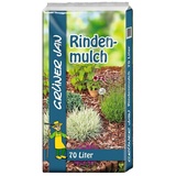 BURI Rindenmulch Rindenmulch 70 Liter Gartenmulch Rinde Borke Bodenabdeckung