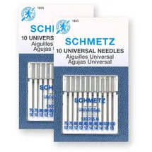 SCHMETZ Universal-Nähmaschinennadeln, verschiedene Größen, 20 Stück